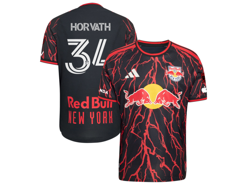 Ethan Horvath New York Red Bulls 2026 The Rooted Edition Player Version Jersey - Black With Patch