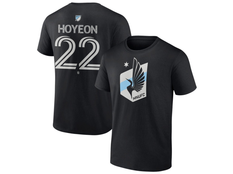 Youth Minnesota United FC #22 Hoyeon Jung Team Authentic T-Shirt - Black