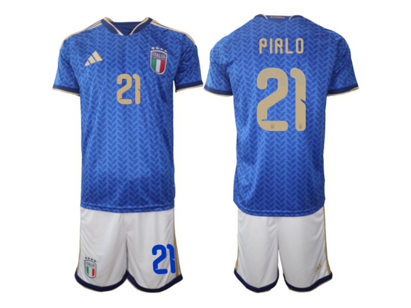 PIRLO Italy 2026 World Cup Home Fan Jersey - Blue