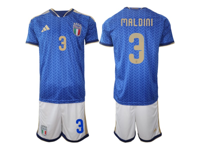 MALDINI Italy 2026 World Cup Home Fan Jersey - Blue