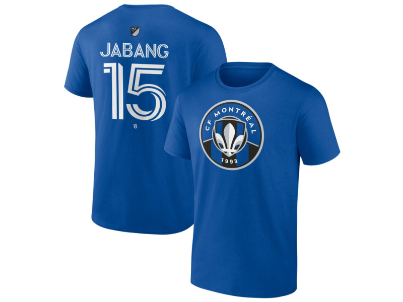 Youth CF Montreal #15 Ousman Jabang Team Authentic T-Shirt - Royal