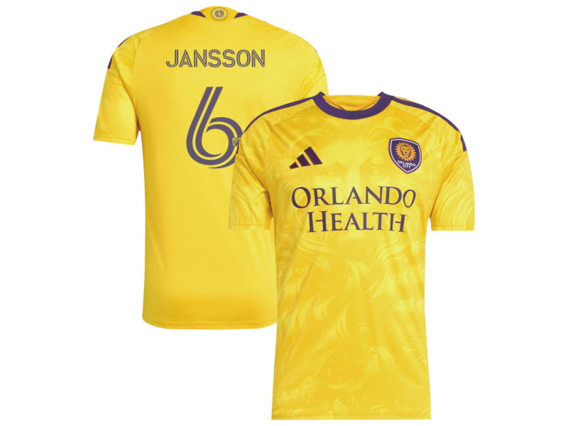 Robin Jansson Orlando City SC 2026 Sunken Treasure Edition Player Version Jersey - Gold With Patch
