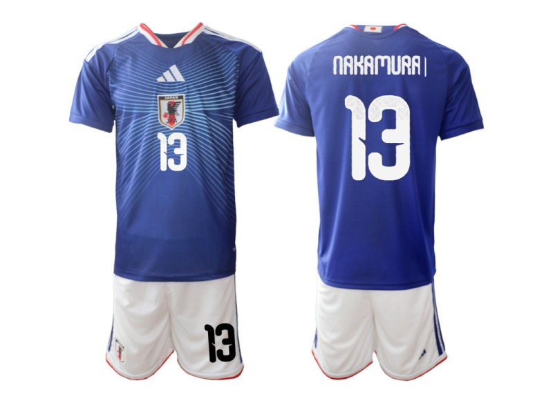 NAKAMURAI Japan 2026 World Cup Home Fan Jersey - Blue
