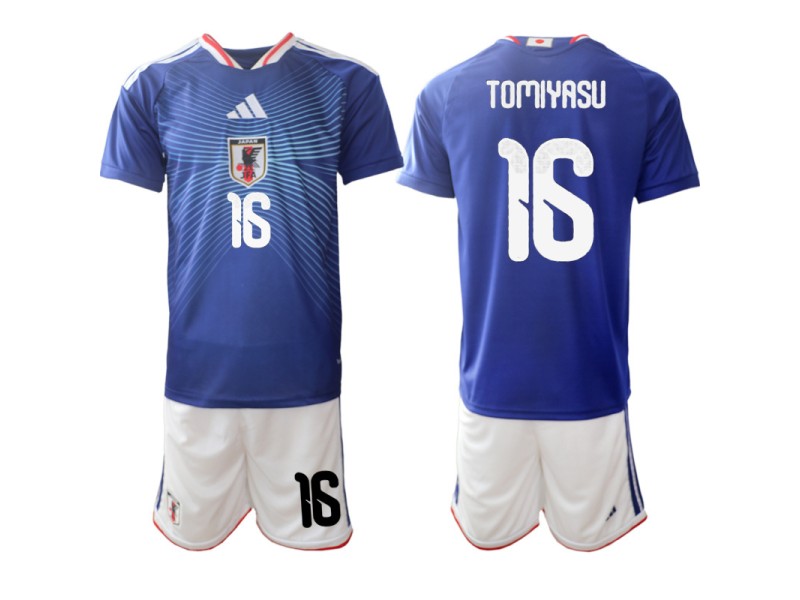 TOMIYASU Japan 2026 World Cup Home Fan Jersey - Blue