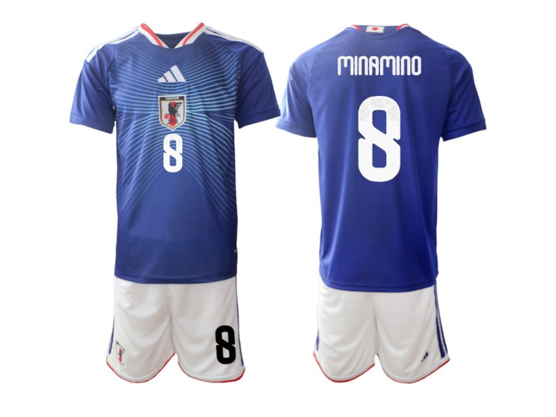 MINAMINO Japan 2026 World Cup Home Fan Jersey - Blue