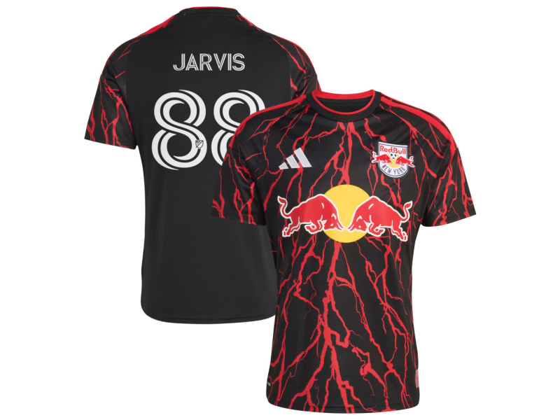 Aiden Jarvis New York Red Bulls 2026 The Rooted Edition Fan Version Jersey - Black