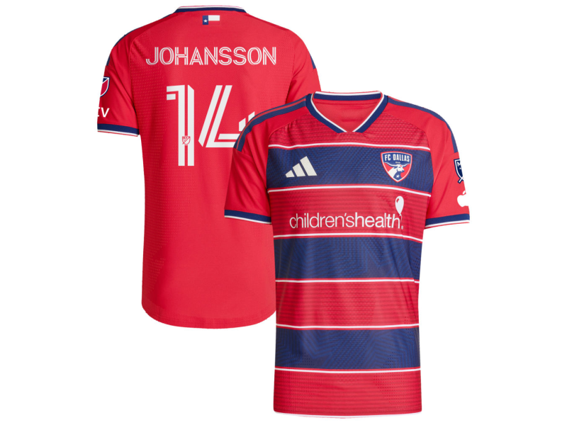 Hernan Johansson FC Dallas 2026 DNA Edition Player Version Jersey - Red With Patch