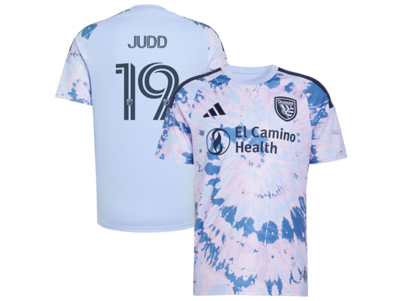 Preston Judd San Jose Earthquakes 2026 The Dead Edition Fan Version Jersey - Light Blue