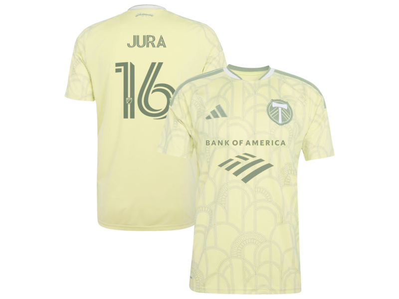 Sawyer Jura Portland Timbers 2026 Civic Stadium Edition Fan Version Jersey - Yellow