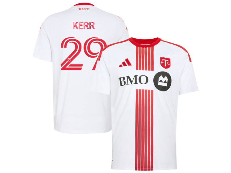Deandre Kerr Toronto FC 2026 Winter Edition Fan Version Jersey - White
