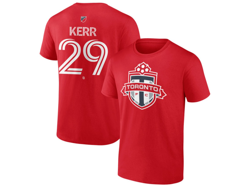 Youth Toronto FC #29 Deandre Kerr Team Authentic T-Shirt - Red