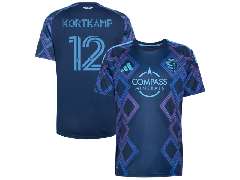 Jack Kortkamp Sporting Kansas City 2026 The 18th & Vine Edition Fan Version Jersey - Blue