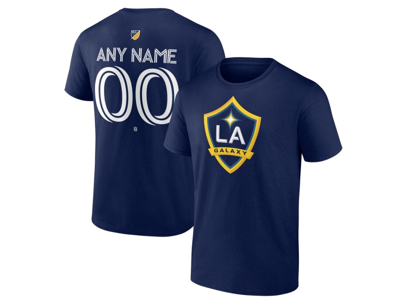 Youth LA Galaxy Custom Team Authentic T-Shirt - Navy