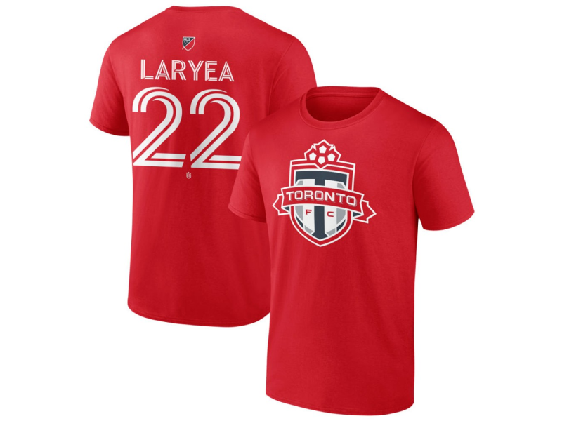 Men's Toronto FC #22 Richie Laryea Team Authentic T-Shirt - Red