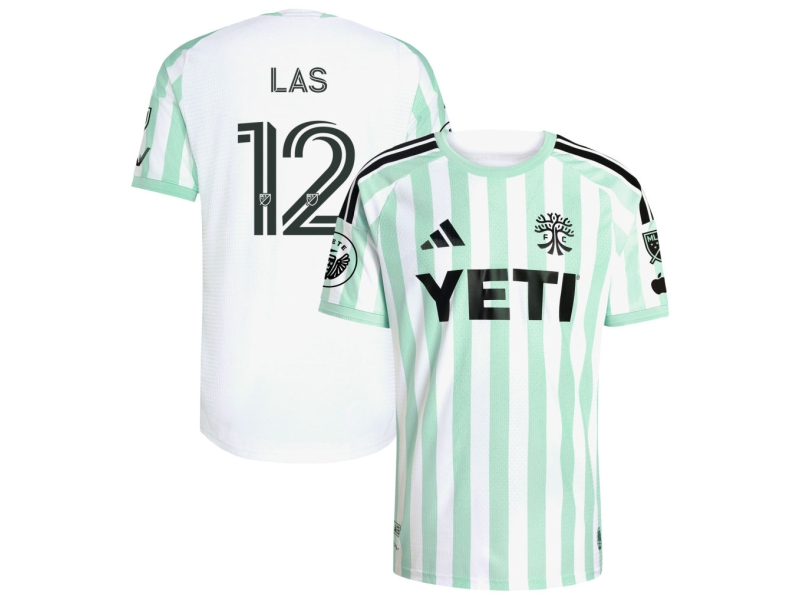 Damian Las Austin FC 2026 The Rooted Edition Player Version Jersey - White With Patch
