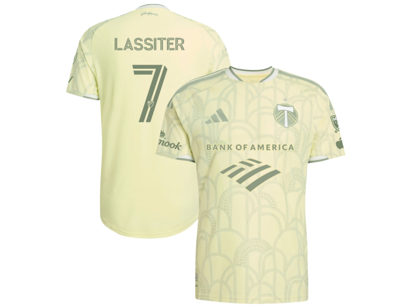 Ariel Lassiter Portland Timbers 2026 Civic Stadium Edition Player Version Jersey - Yellow With Patch