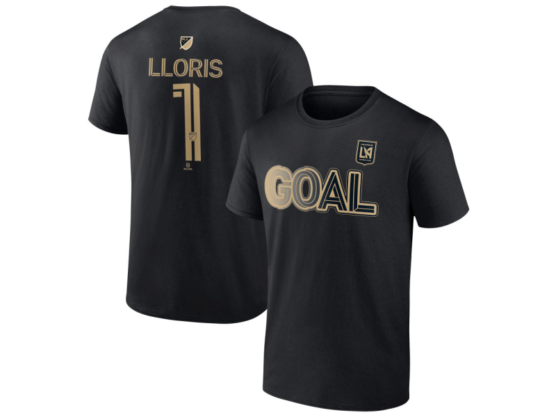 Youth LAFC Goal #1 Hugo Lloris T-Shirt - Black