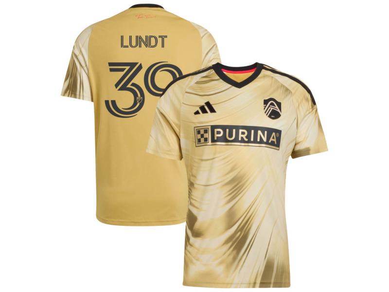 Ben Lundt St. Louis CITY SC 2026 The Tina Turner Edition Fan Version Jersey - Yellow