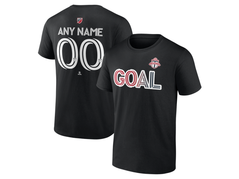 Men's Toronto FC Goal #12 Cassius Mailula T-Shirt - Black