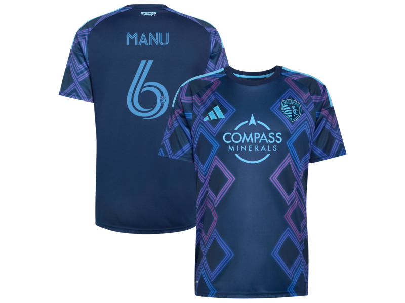 Garcia Manu Sporting Kansas City 2026 The 18th & Vine Edition Fan Version Jersey - Blue