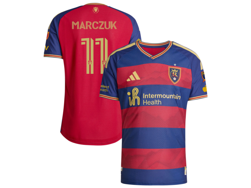 Dominik Marczuk Real Salt Lake 2026 The Switchback Player Version Jersey - Red With Patch