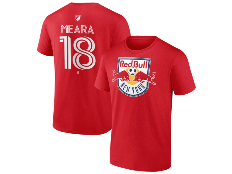 Youth New York Red Bulls #18 Ryan Meara Team Authentic T-Shirt - Red