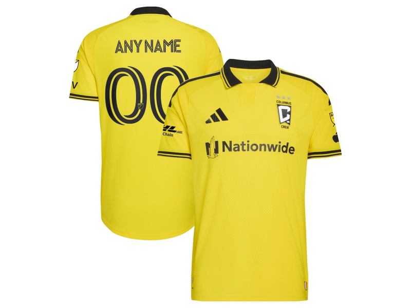 Custom Columbus Crew 2026 The Crafted for Excellence Edition Player Version Jersey - Yellow With Patch