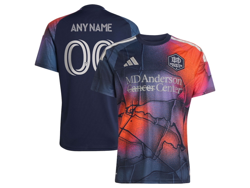 Custom Houston Dynamo FC 2026 Mission Control Fan Version Jersey -Blue
