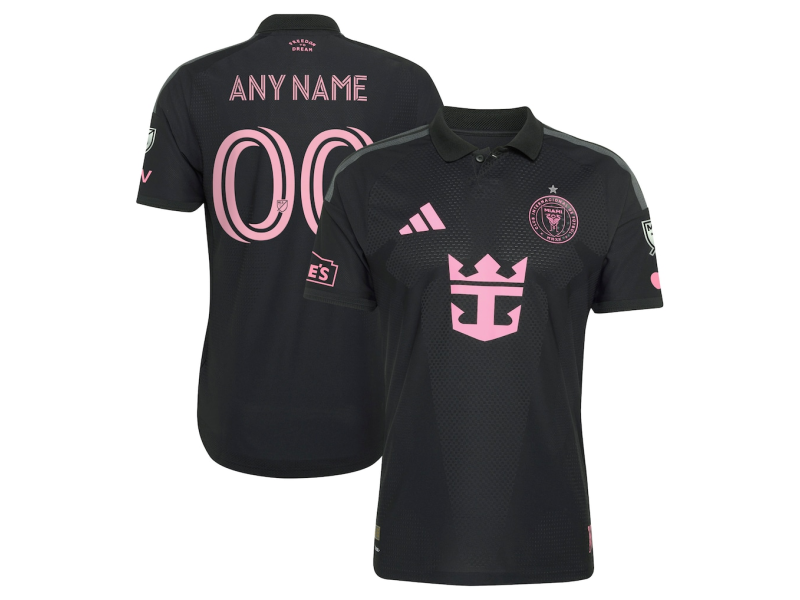 Custom Inter Miami CF 2026 Presagio Player Version Jersey - Black With Patch