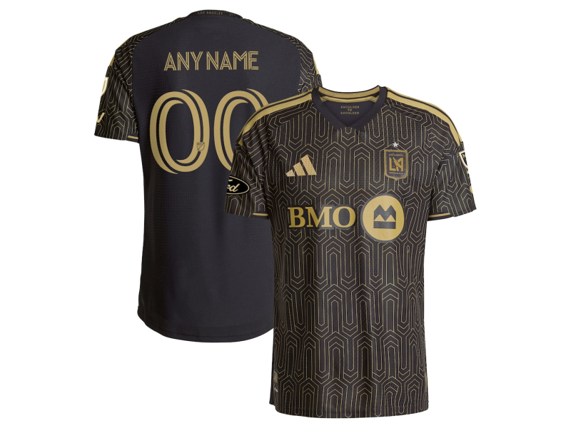 Custom LAFC 2026 Primary Edition Player Version Jersey - Black With Patch