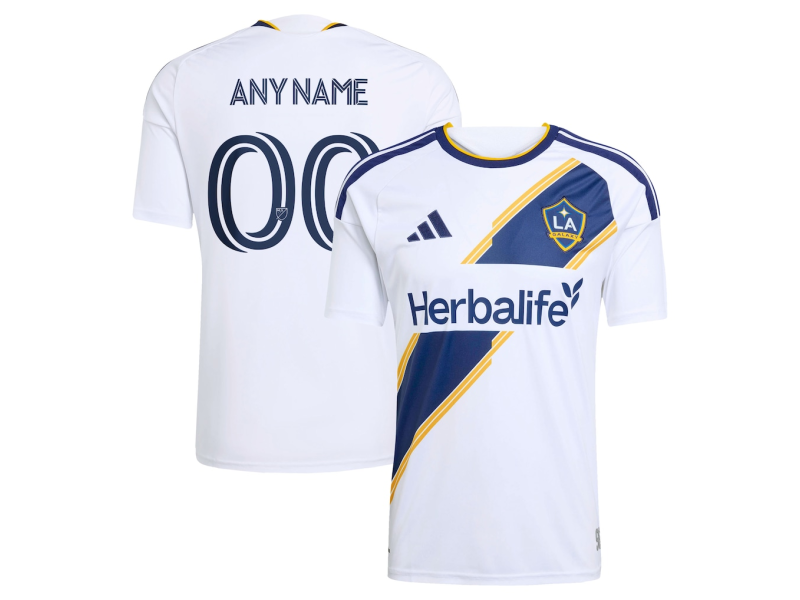 Custom LA Galaxy 2026 The VeloCITY Edition Fan Version Jersey -White