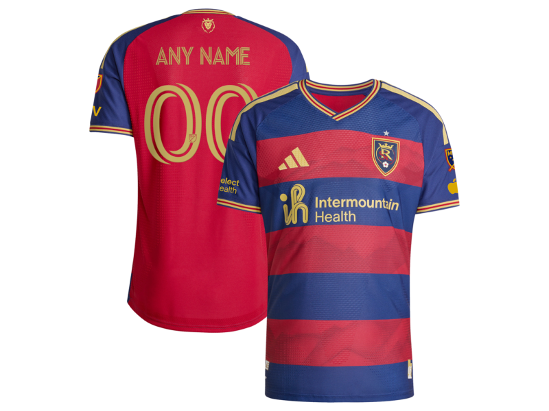 Custom Real Salt Lake 2026 The Switchback Player Version Jersey - Red With Patch
