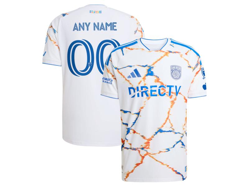 Custom San Diego FC 2026 Unprecedented Unity Edition Player Version Jersey - White With Patch