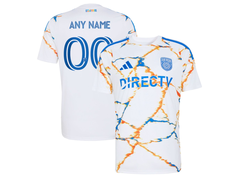 Custom San Diego FC 2026 Unprecedented Unity Edition Fan Version Jersey -White