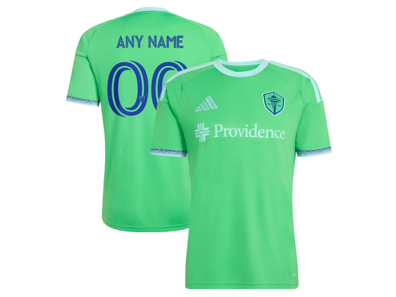 Custom Seattle Sounders FC 2026 The Evergreen State Edition Fan Version Jersey -Rave Green