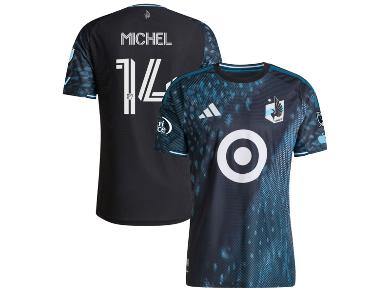 Kenyel Michel Minnesota United FC 2026 The Decade Edition Player Version Jersey - Black With Patch