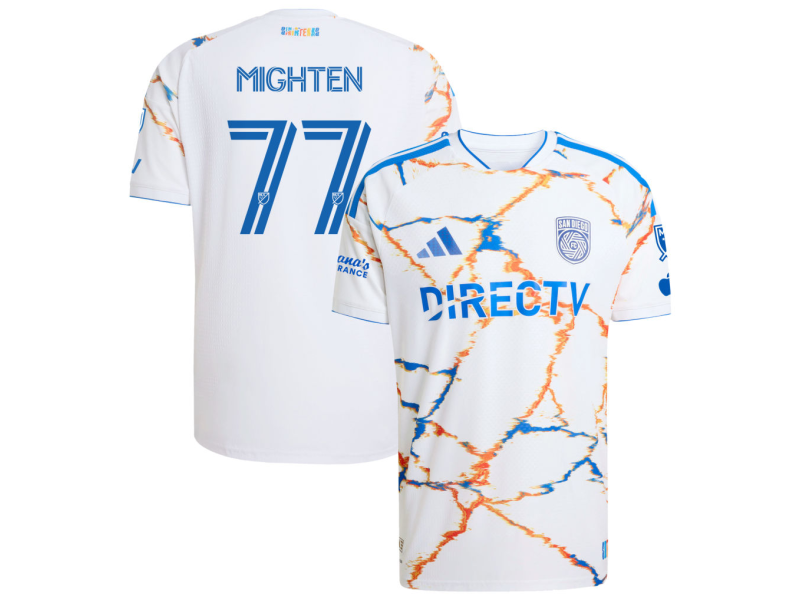 Alex Mighten San Diego FC 2026 Unprecedented Unity Edition Player Version Jersey - White With Patch