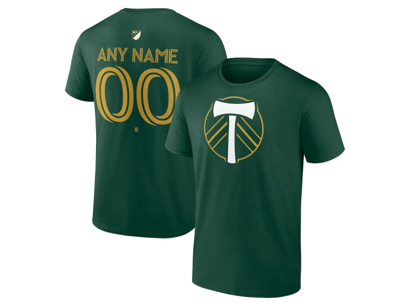 Men's Portland Timbers #4 Kamal Miller Team Authentic T-Shirt - Green