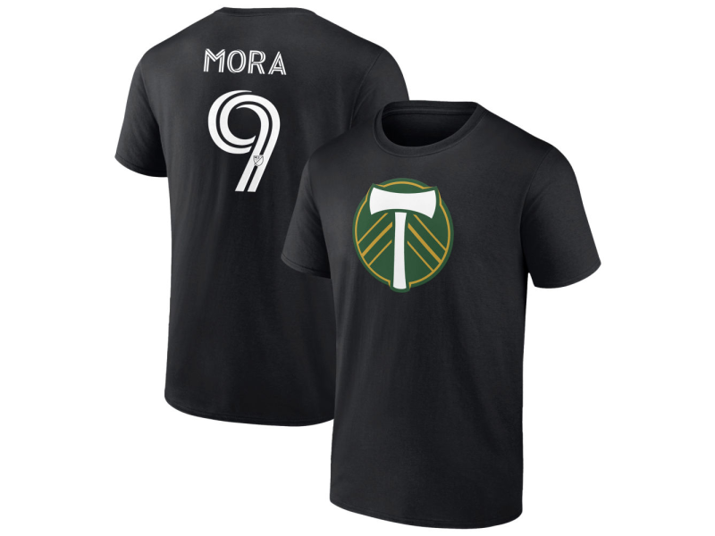 Youth Portland Timbers #9 Felipe Mora T-Shirt - Black