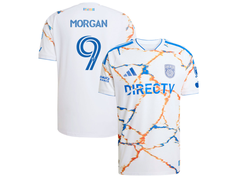 Lewis Morgan San Diego FC 2026 Unprecedented Unity Edition Player Version Jersey - White With Patch