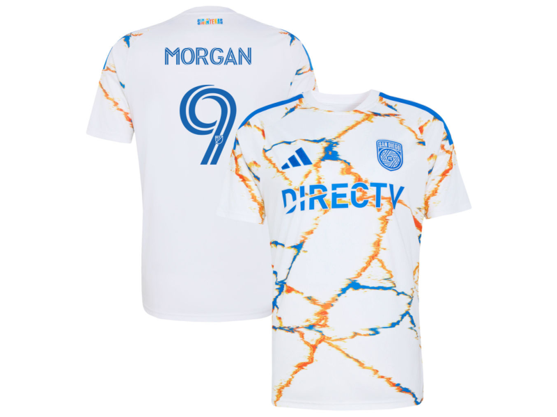 Lewis Morgan San Diego FC 2026 Unprecedented Unity Edition Fan Version Jersey - White
