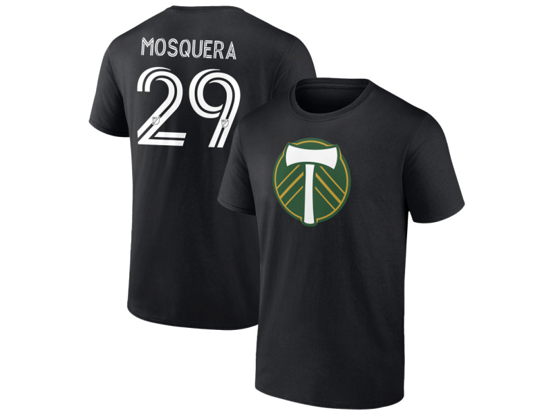 Youth Portland Timbers #29 Juan Mosquera T-Shirt - Black