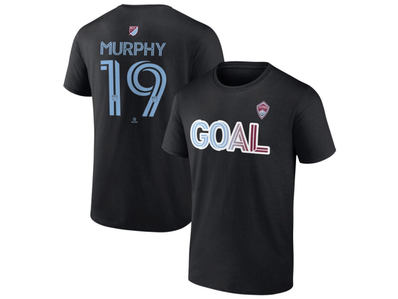 Youth Colorado Rapids Goal #19 Ian Murphy T-Shirt - Black