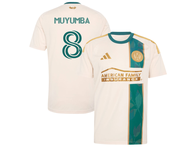 Tristan Muyumba Atlanta United FC 2026 Spirit of '96 Fan Version Jersey - Tan