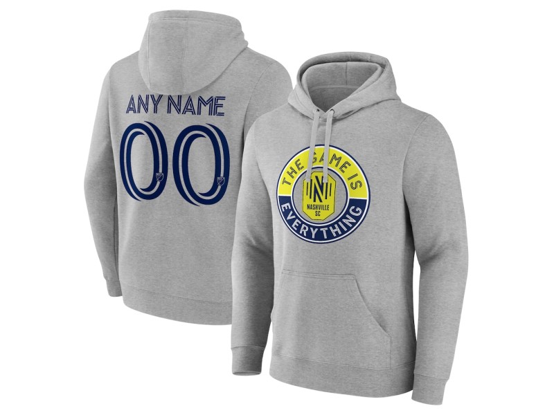 Youth Nashville SC The Game Is Everything Custom Pullover Hoodie - Gray
