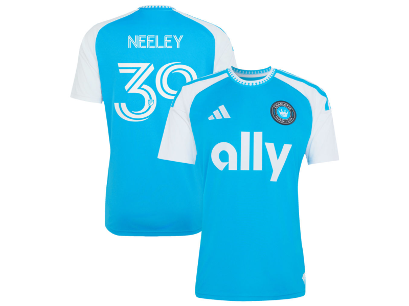 Jack Neeley Charlotte FC 2026 Carolina Kit: Crowns Up Fan Version Jersey - Blue