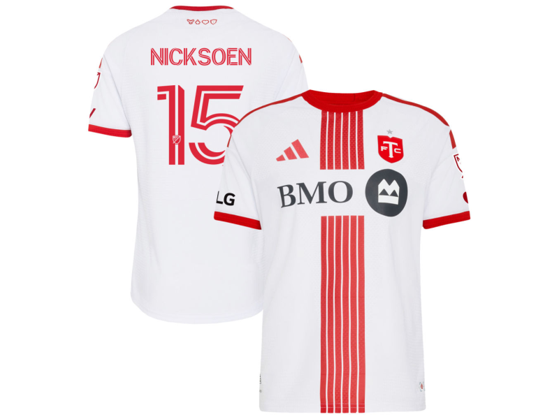 Gomis Nicksoen Toronto FC 2026 Winter Edition Player Version Jersey - White With Patch