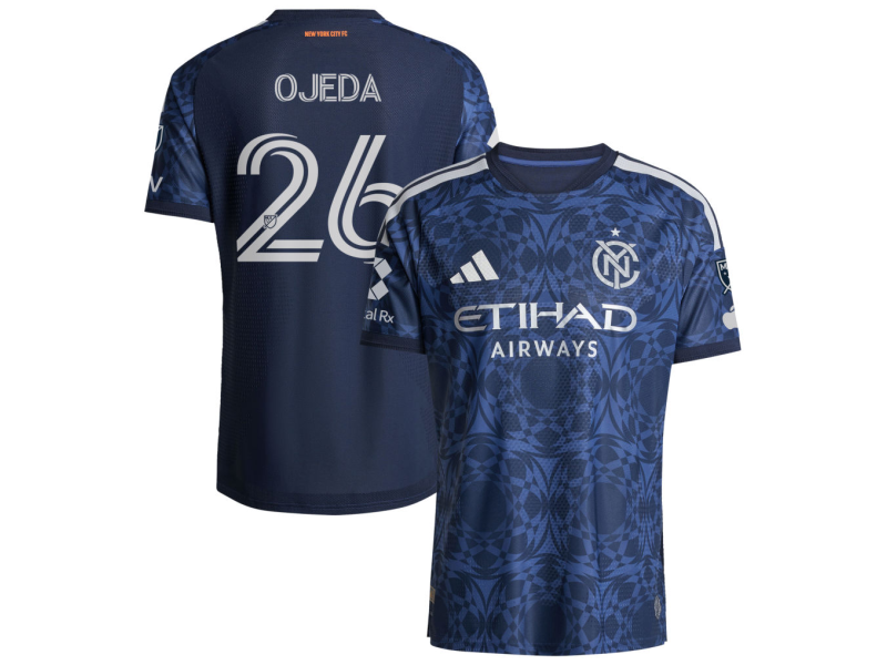 Agustin Ojeda New York City FC 2026 The All Nations Edition Player Version Jersey - Blue With Patch
