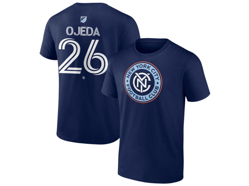 Youth New York City FC #26 Agustin Ojeda Team Authentic T-Shirt - Navy