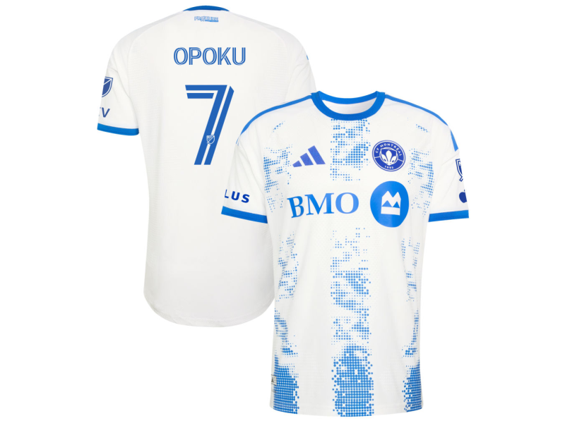 Kwadwo Opoku CF Montreal 2026 The Procure Player Version Jersey - White With Patch